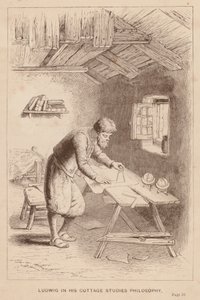 Ludwig dans son cottage étudie la philosophie - English School