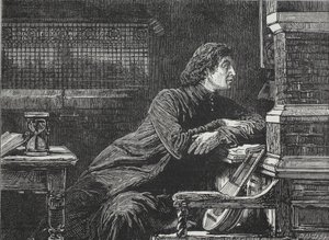 Luther à la fenêtre, illustration de L