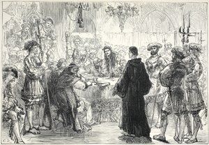 Luther devant la Diète de Worms, illustration de L
