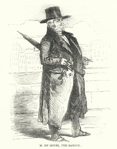 M. De Moyes, le banquier (gravure) - English School