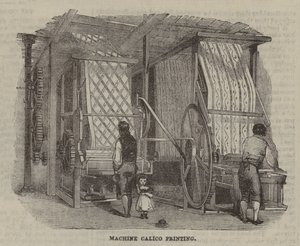 Impression de calicot à la machine - English School