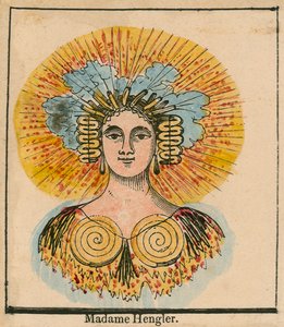 Madame Hengler, jardins de Vauxhall, Londres