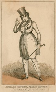 Madame Vestris en Don Giovanni - English School