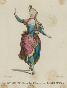 Mlle Heinel dans le rôle d
