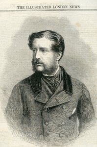 Major Charles Nasmyth (1825-61) de The Illustrated London News 13 juillet 1861