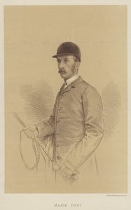 Major Dent (lithographie) - English School