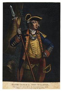 Major général John Sullivan, 1776