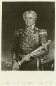 Major Général Sir Robert H Sale - English School