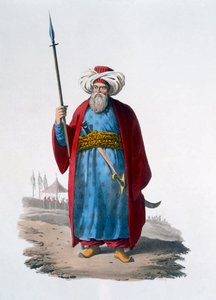 Officier mamelouk, 1818