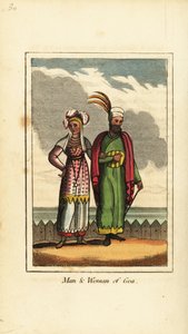 Homme et femme de Goa, Inde - English School
