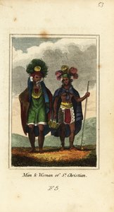 Homme et femme de Nuku Hiva (St - English School