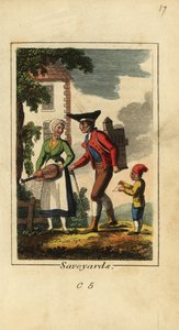 Homme et femme de Savoie