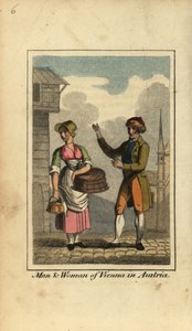 Homme et femme de Vienne, Autriche