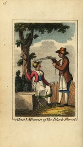 Homme et femme de la Forêt-Noire, Allemagne