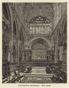 Cathédrale de Manchester, le chœur - English School