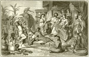 Mœurs et coutumes de la Grèce tardive - Un foyer festif - English School