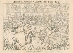 Mœurs et coutumes des Anglais : Le cirque à Astley