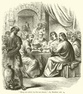 Beaucoup sont appelés, mais peu sont élus, Saint Matthieu, xxii - English School