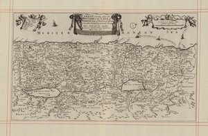 Carte de Canaan, ou la Terre Sainte - English School