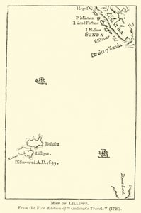 Carte de Lilliput - English School