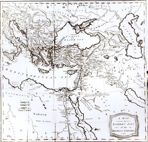 Carte de la partie orientale de l