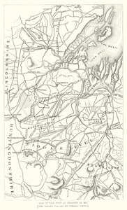 Carte des Fens drainés en 1830 (gravure) - English School