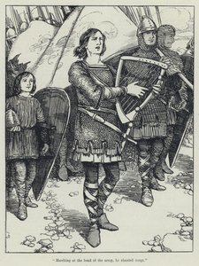 En marchant à la tête de l