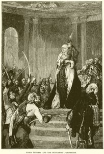 Marie-Thérèse et le Parlement hongrois - English School