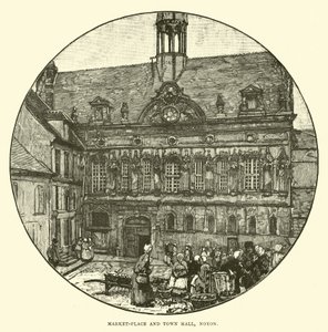 Place du marché et hôtel de ville, Noyon - English School