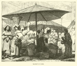 Marché à Rome - English School