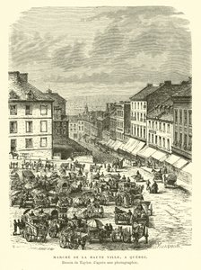 Marché de la Haute-Ville, Québec, Canada - English School