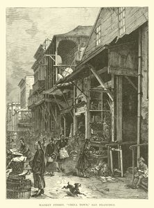 Rue du marché, Chinatown, San Francisco - English School