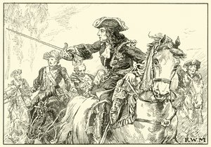Marlborough menant ses troupes - English School