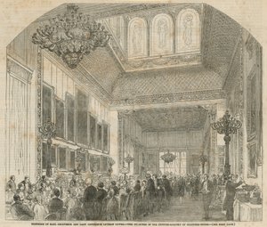 Mariage du comte Grosvenor et de Lady Constance Leveson Gower - English School