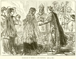 Mariage de Henri I et Mathilde - English School