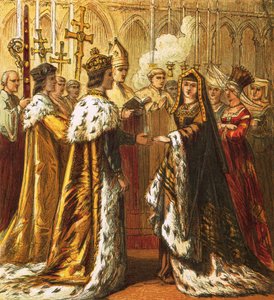Mariage de Henri VII - English School