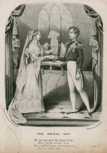 Mariage de la reine Victoria et du prince Albert, 10 février 1840 - English School