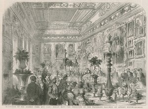Mariage de Sir Robert Peel et Lady Emily Hay - English School