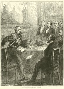 Le maréchal Leboeuf au Conseil, 1870 - English School