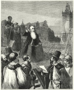 Martyr de Baron Wenzel de Budowa, Prague, 1621