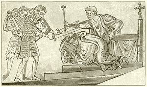 Martyr de Saint Thomas de Canterbury - English School