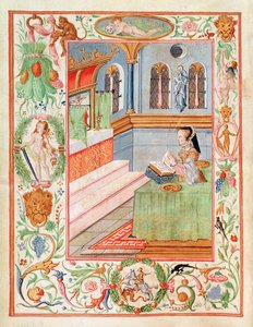 Marie I bénissant des anneaux de crampe