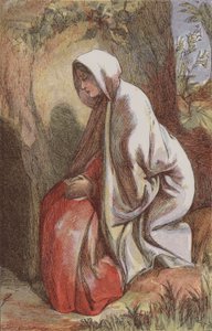 Marie-Madeleine dans le jardin - English School