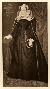 Marie Stuart (1542-1587), de James I et VI, imprimé par Manzi Joyant & Co. Paris, 1904 - English School
