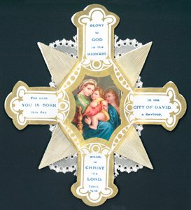 Marie et bébé Jésus - English School