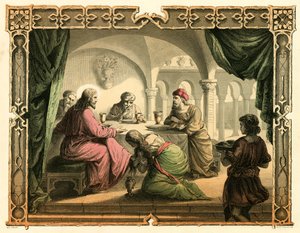 Marie oint les pieds de Jésus - English School
