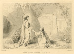 Marie dans le jardin, Jean XX - English School