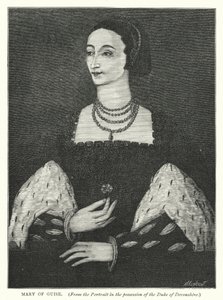 Marie de Guise (gravure) - English School