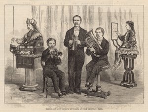 Automates de Maskelyne et Cooke au Egyptian Hall - English School