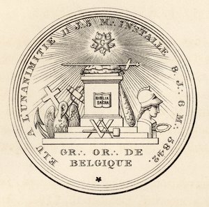 Sceau maçonnique, de 